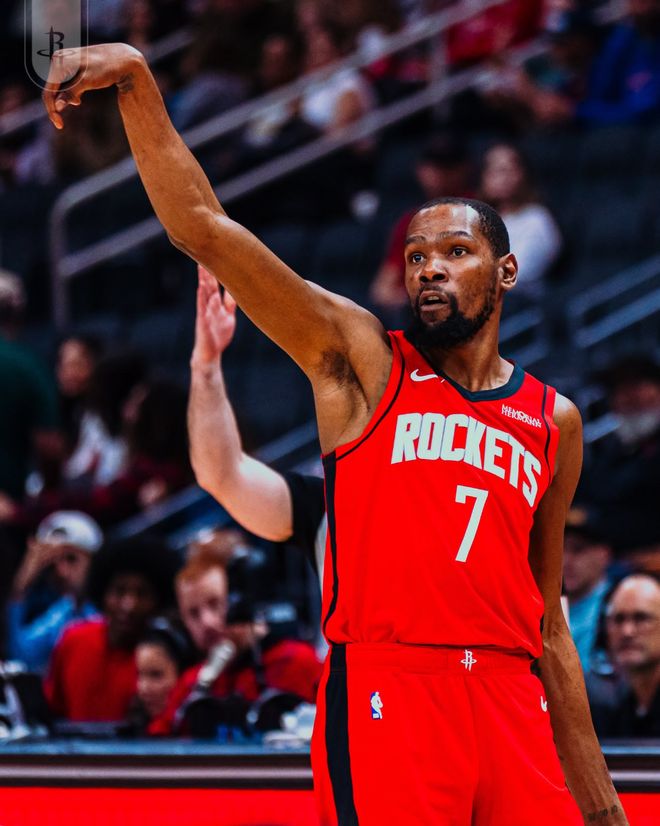 火箭队末节发力逆转猛龙 杜兰特29分率队取胜