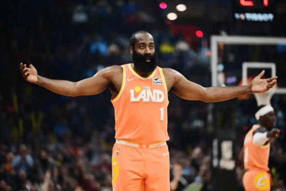 哈登末节爆发率队逆转步行者 骑士双核数据悬殊